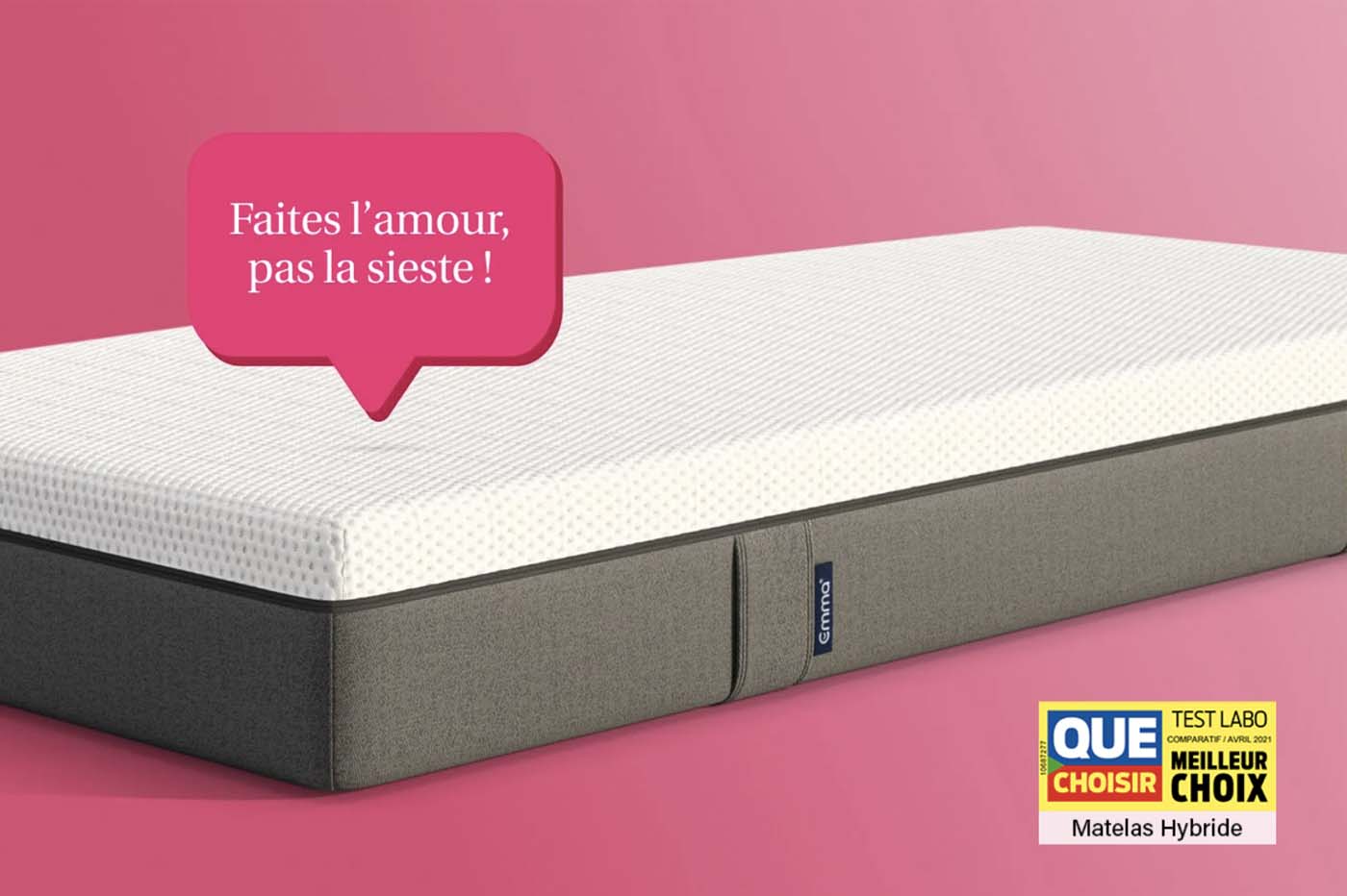 Test Emma Original - matelas - UFC-Que Choisir