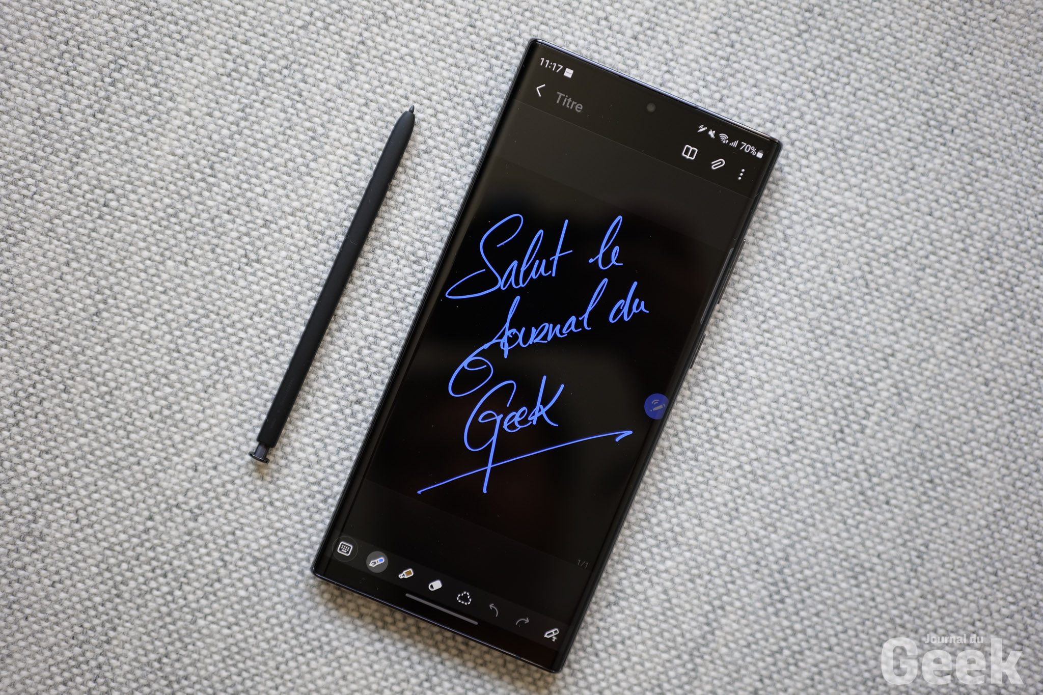 Test du Samsung Galaxy S22 Ultra : un smartphone sublime au parfum de  Galaxy Note