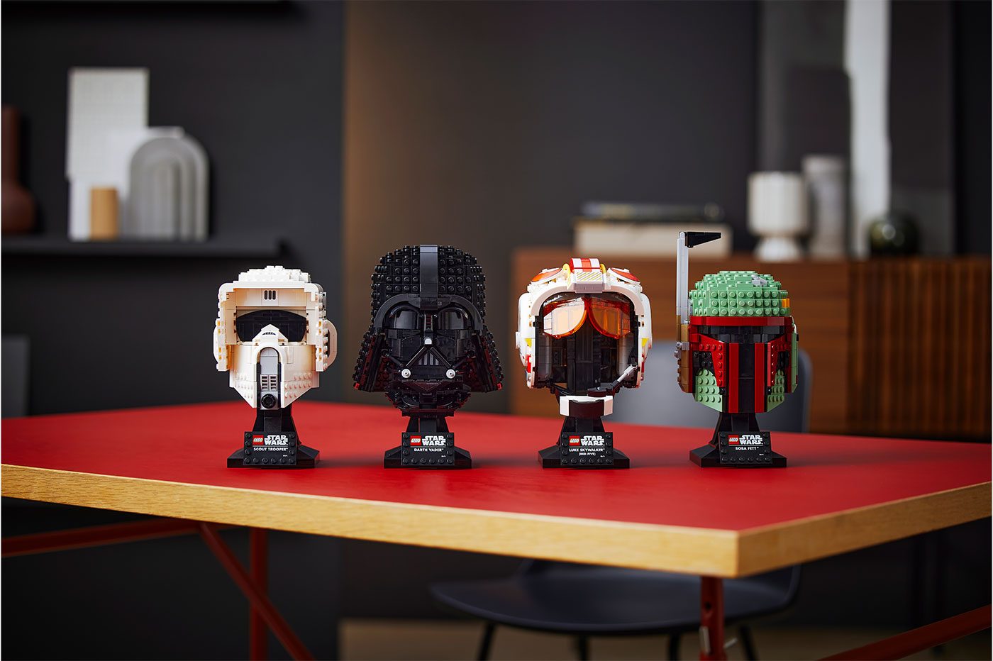 Luke Skywalker, le Mandalorian, Dark Trooper : de nouveaux casques