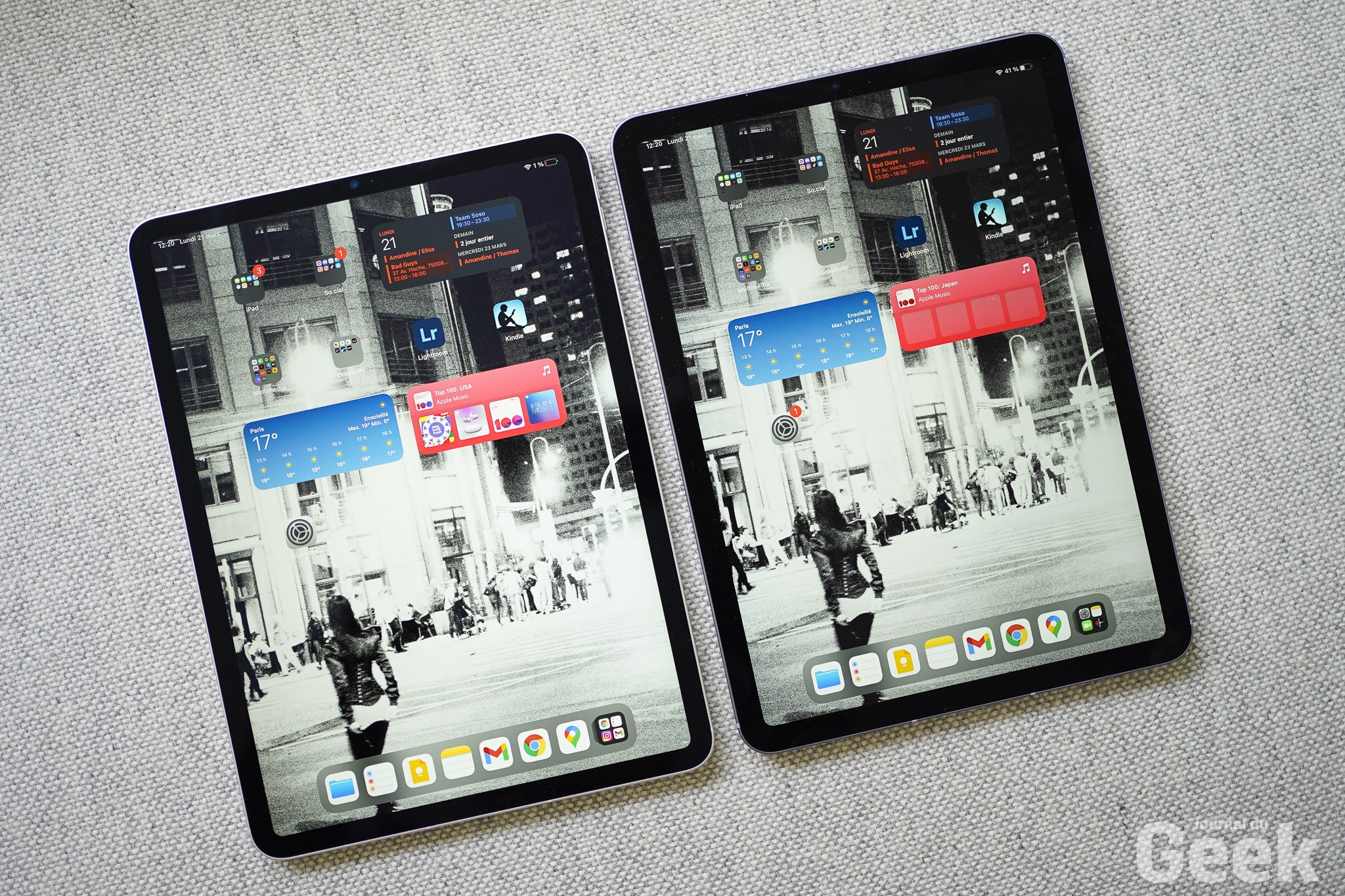 En 2024, l'iPad Air verrait les choses en grand