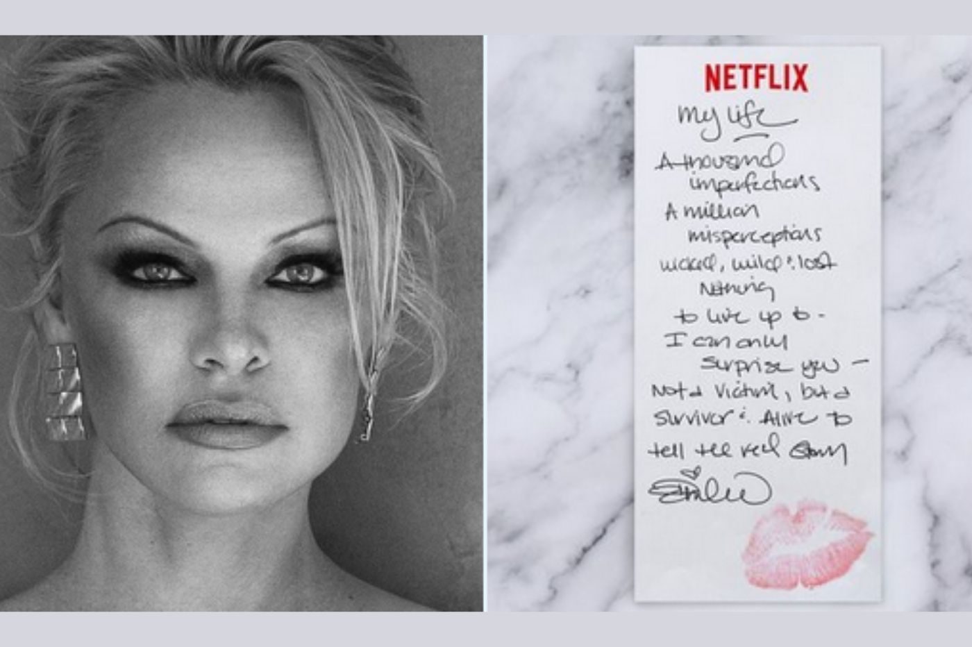 Netflix documentaire pamela anderson