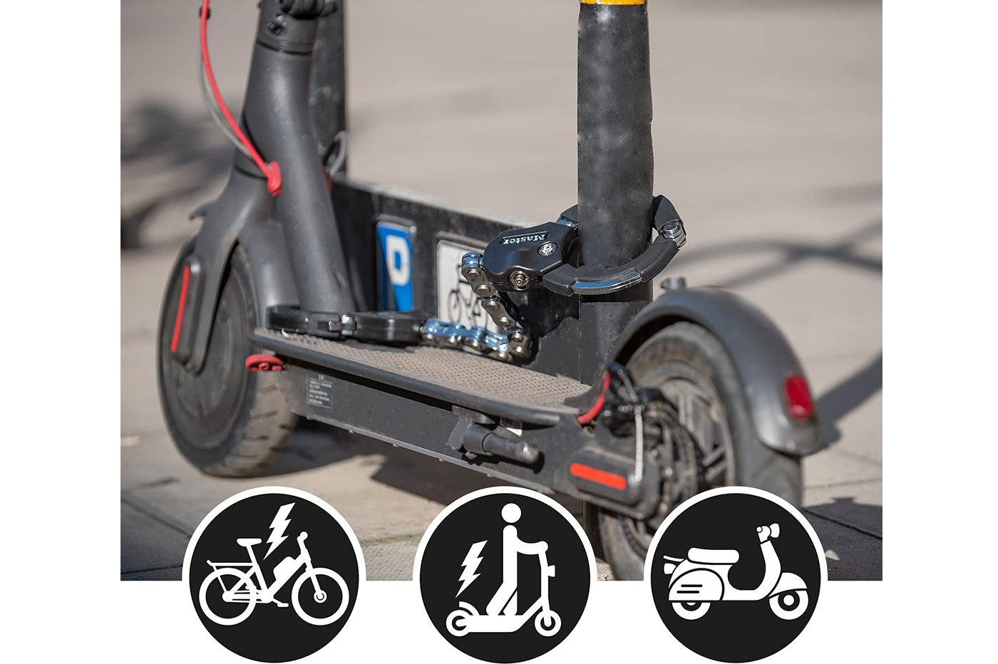 Soldes : 63% de réduction sur le meilleur antivol pour votre trottinette  électrique !