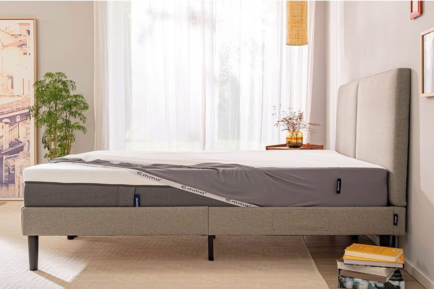 ▷ Black Friday ensemble matelas sommier Emma à -50% 