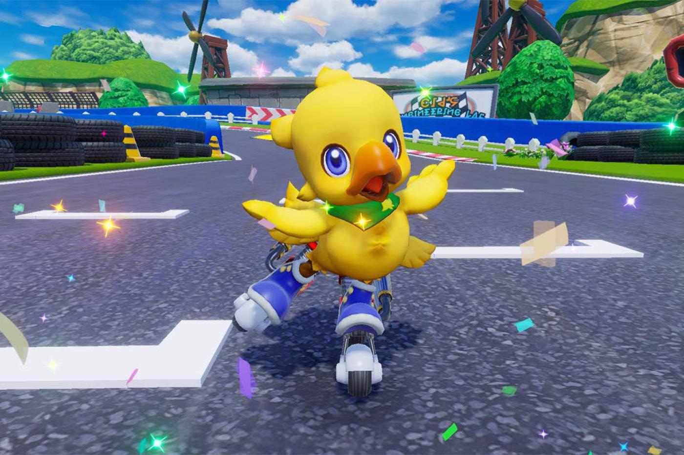 test chocobo GP nintendo Switch