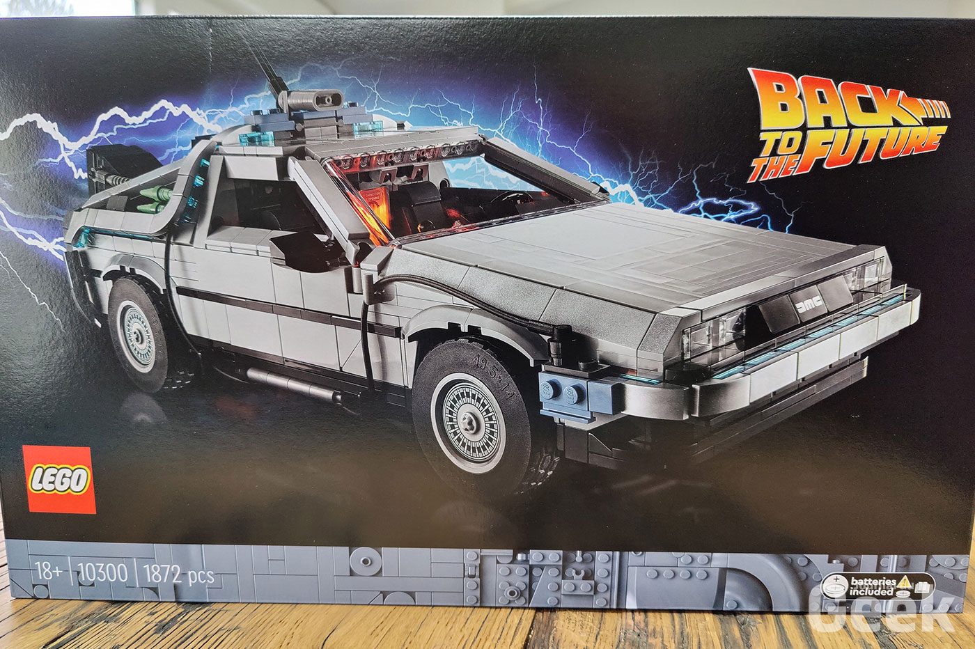 LEGO Retour vers le futur 21103 La machine à remonter le temps DeLorean -  Tout