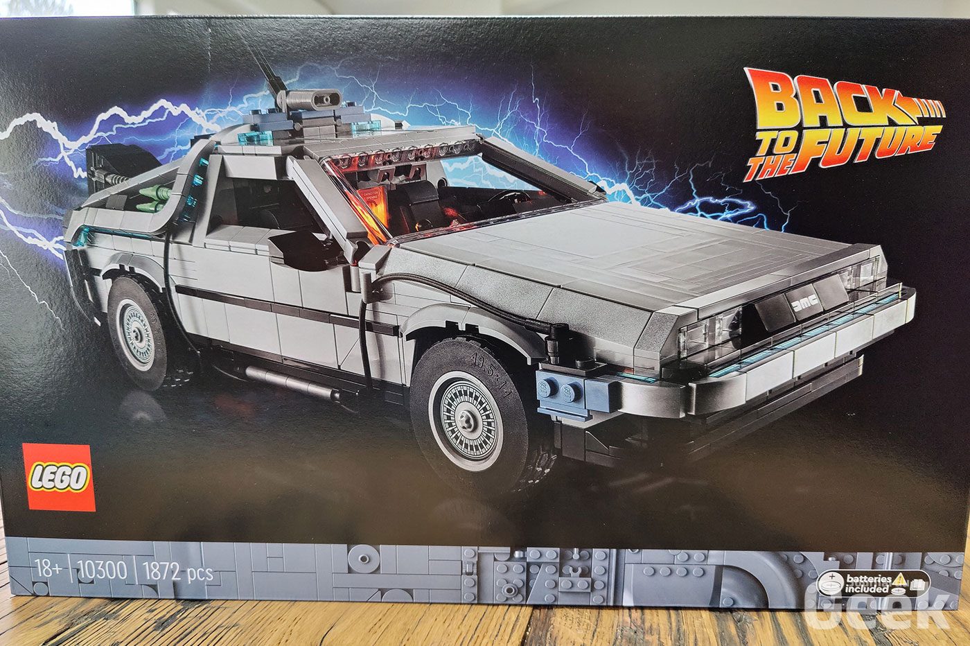 LEGO DELOREAN 10300 : Retour Vers le Futur version brique