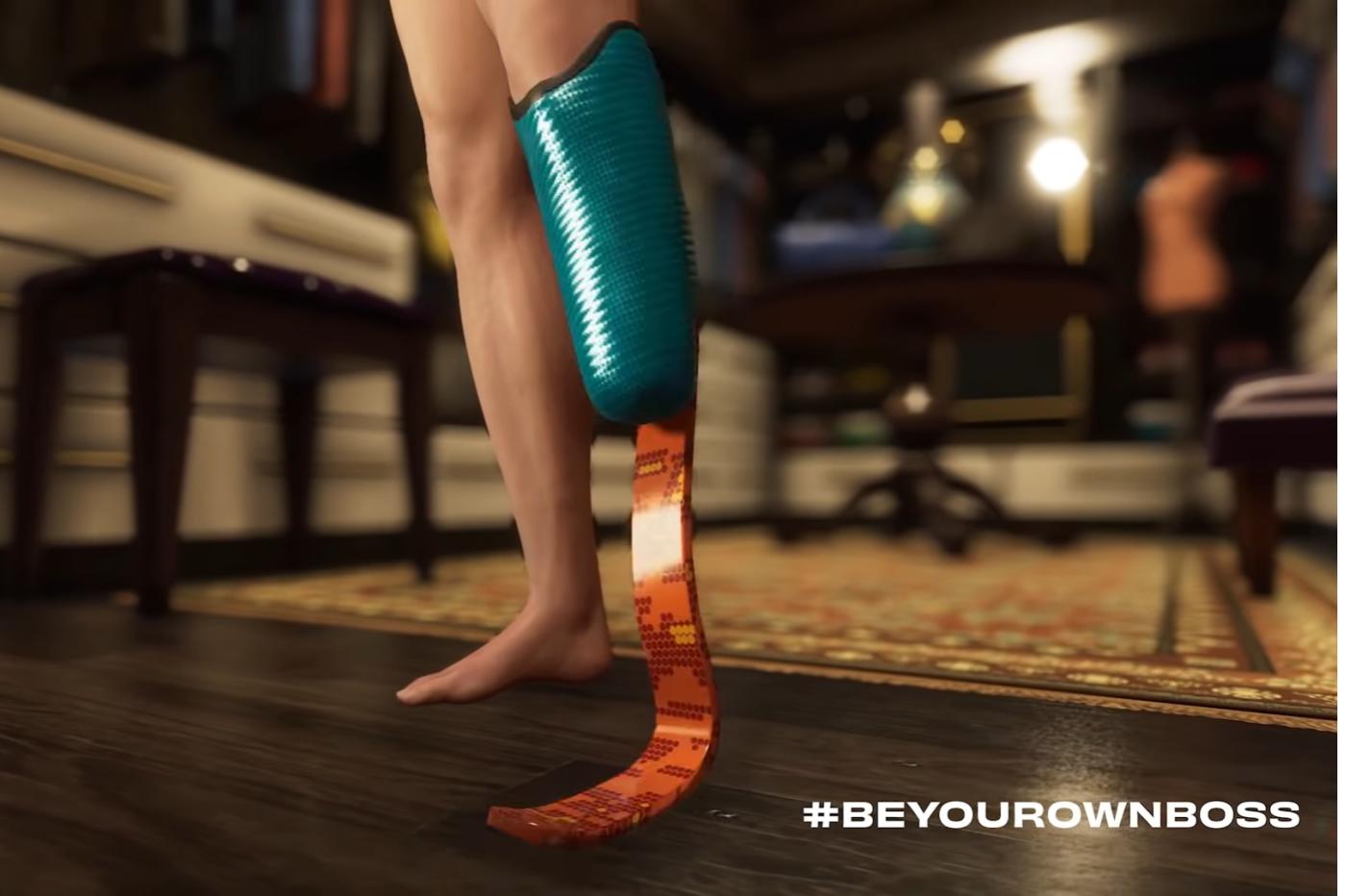 Prothèse de jambe dans le jeu Saints Row