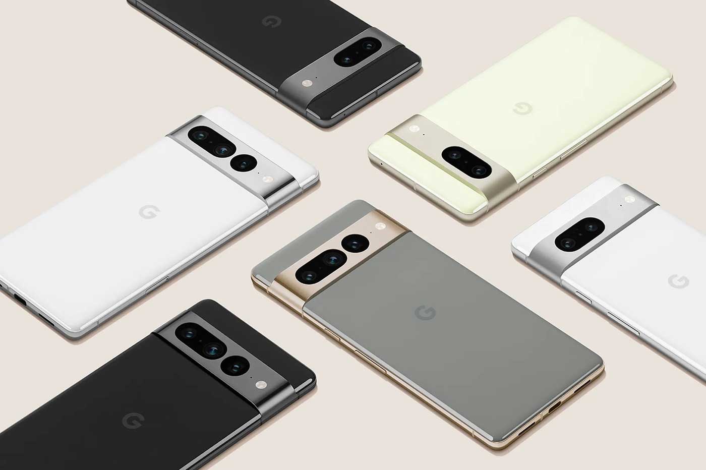 Google Pixel 7 et Pixel 7 Pro