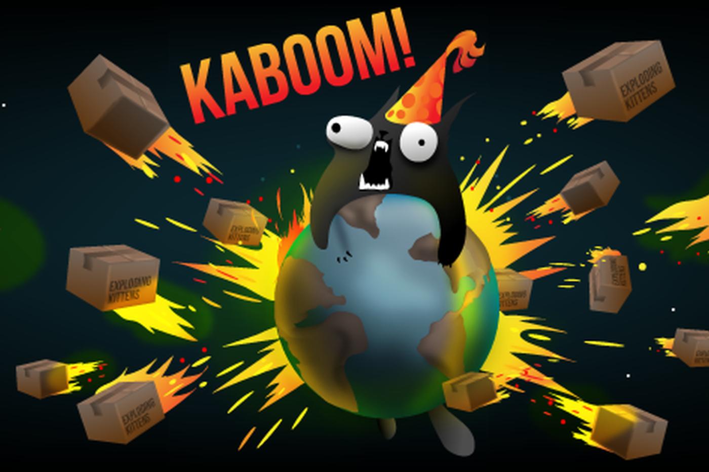 Image promotionnelle du jeu de cartes Exploding Kittens