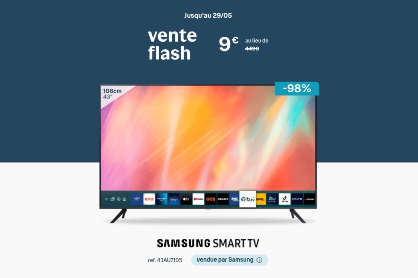 Vente Flash Bbox Smart TV Bouygues Telecom