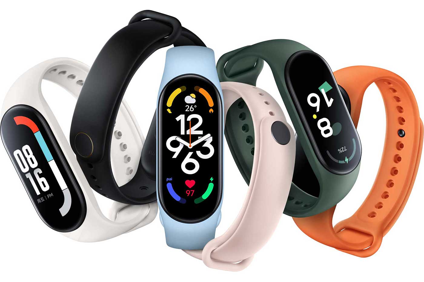 Xiaomi Mi Band 7 : le bracelet connecté est officiel et apporte des  nouveautés