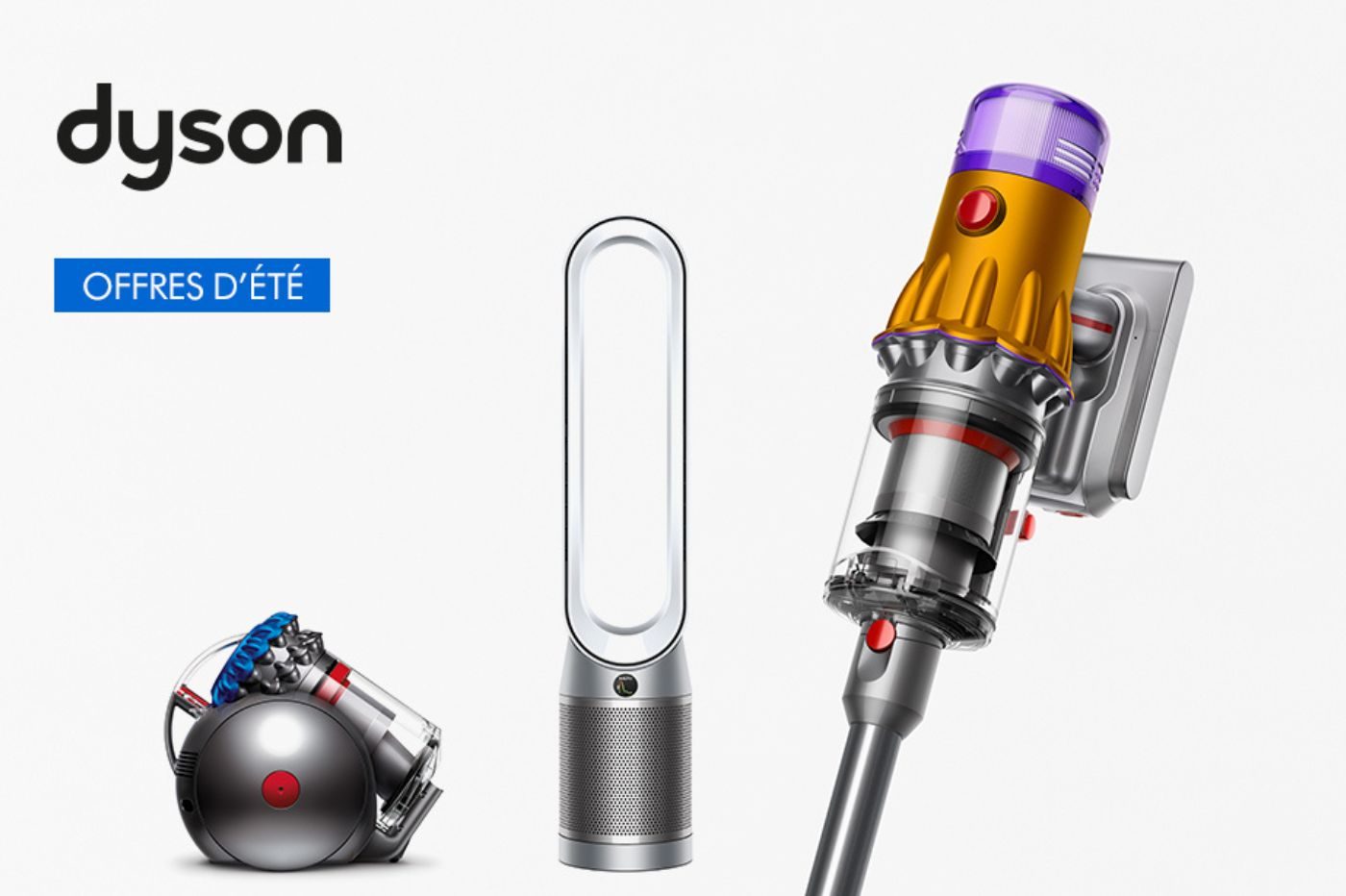 L'incontournable Dyson Cyclone V10™ en remise de 100 euros pendant