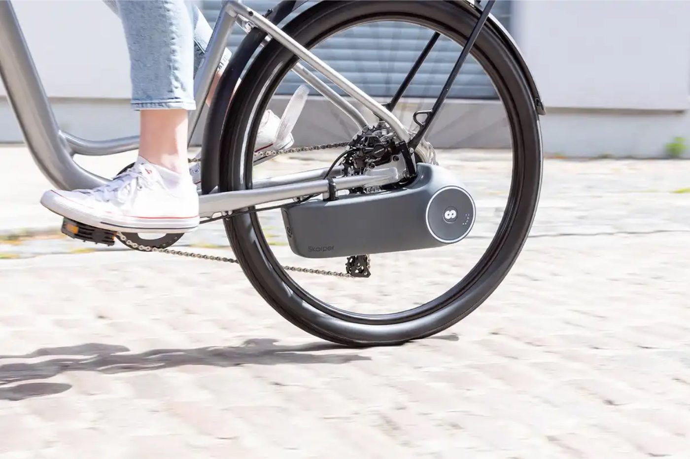 DiskDrive, l'étonnant boîtier qui transforme votre bicyclette en vélo  électrique