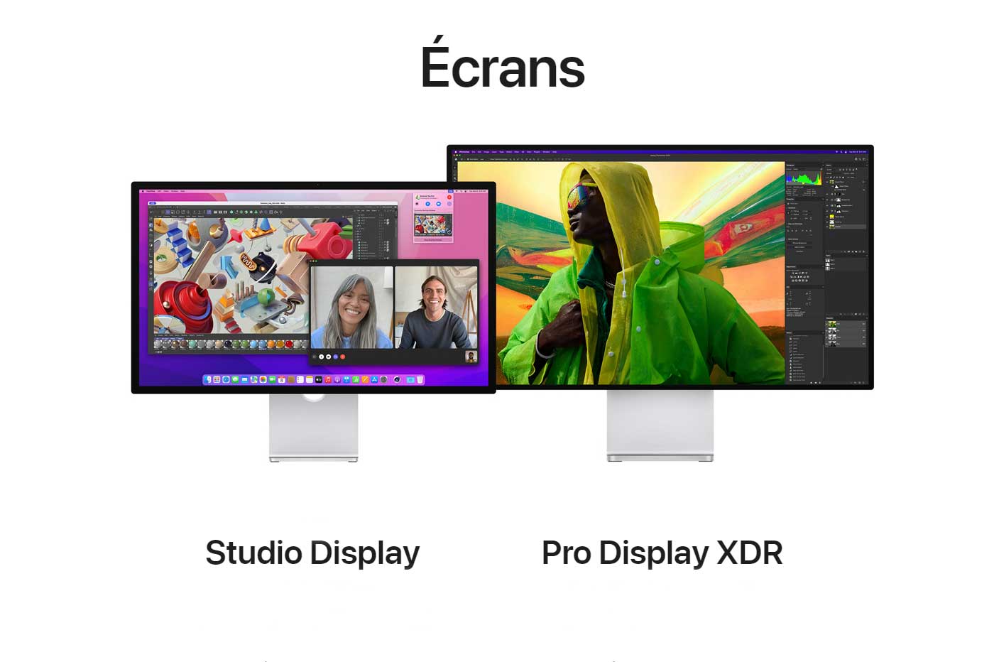 Écrans Apple