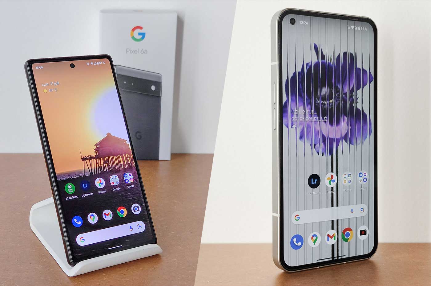 Google Pixel 6a vs Nothing Phone (1)