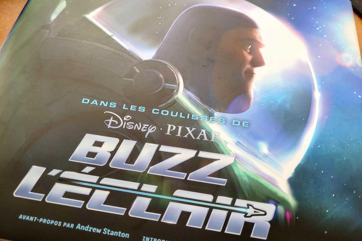 Buzz l'éclair dans les coulisses artbook couverture