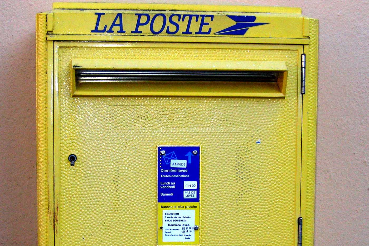 Laposte boîte au lettre