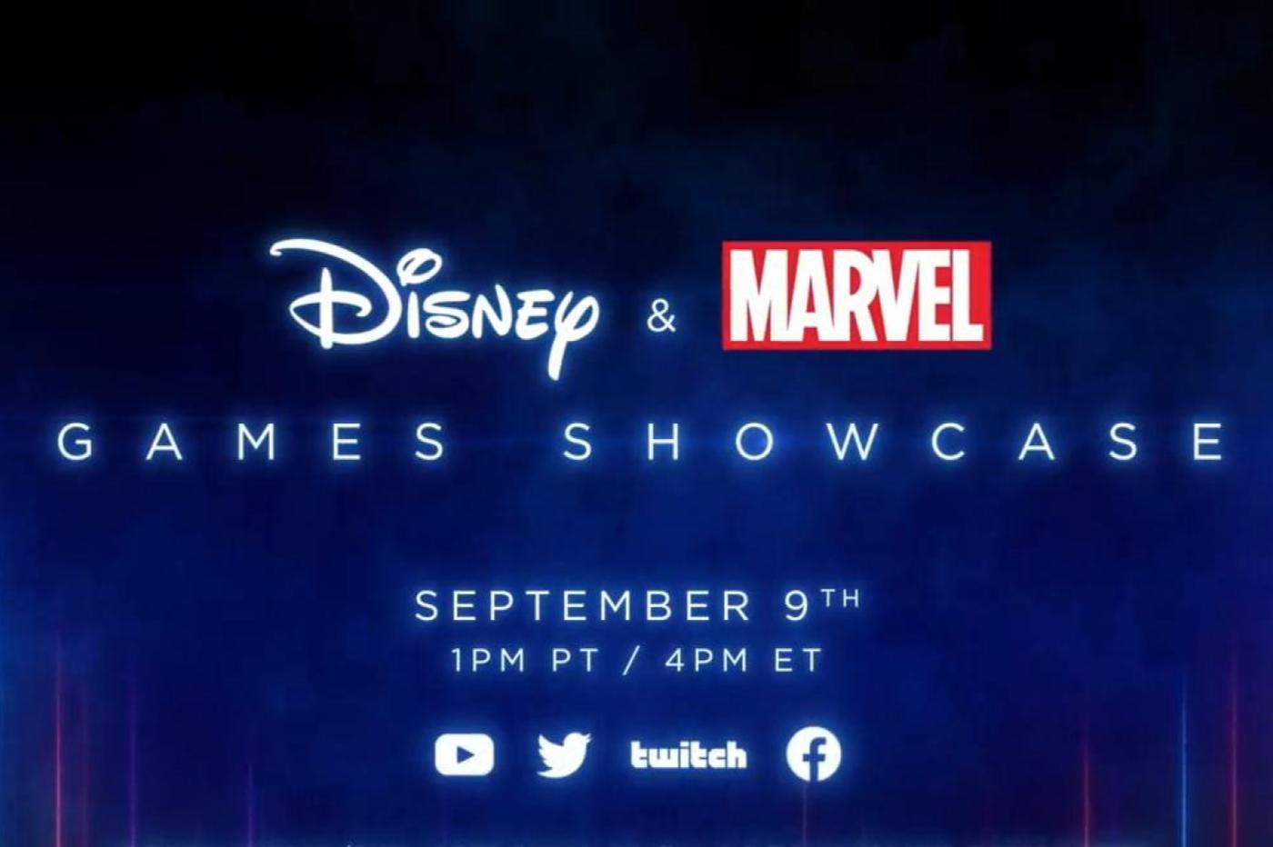 Logo du Disney et Marvel Games Showcase