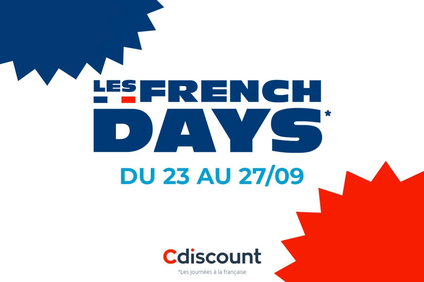 Visuel Cdiscount French Days Septembre 2022
