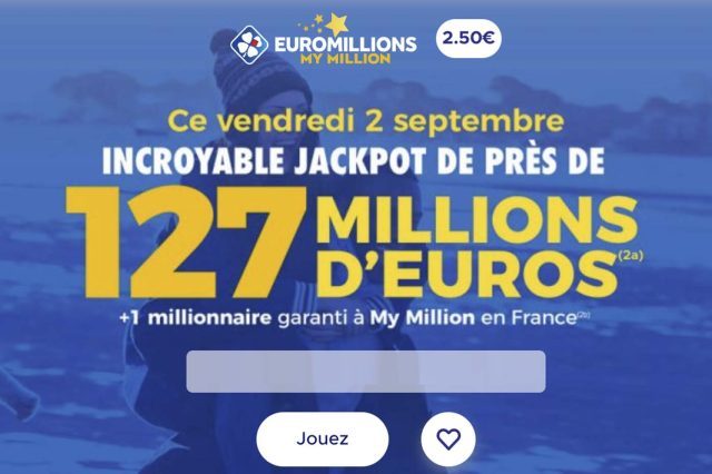 EuroMillions 127 millions