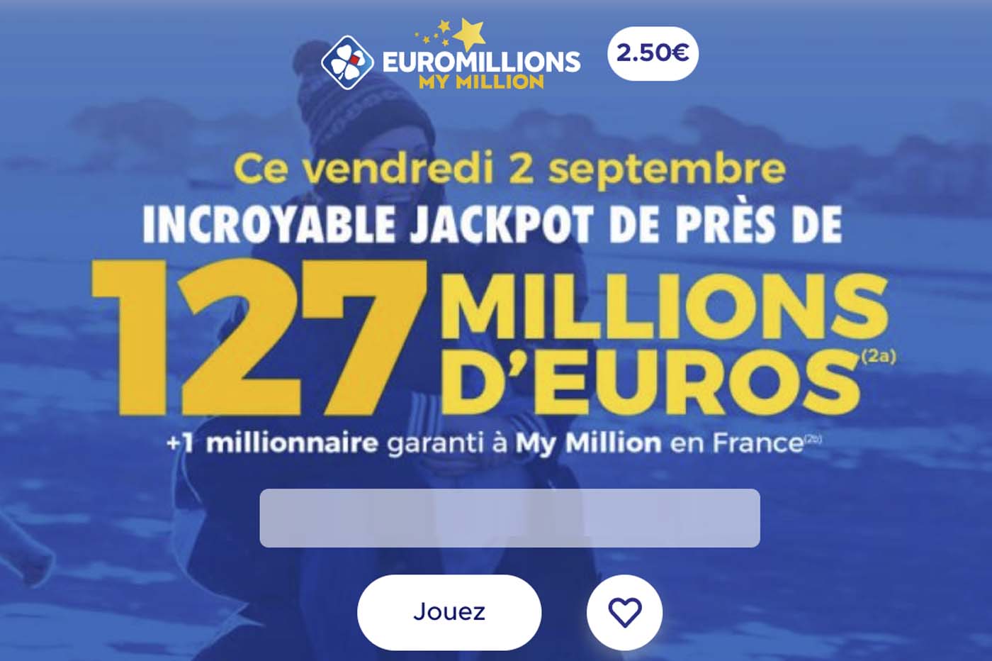 EuroMillions 127 millions