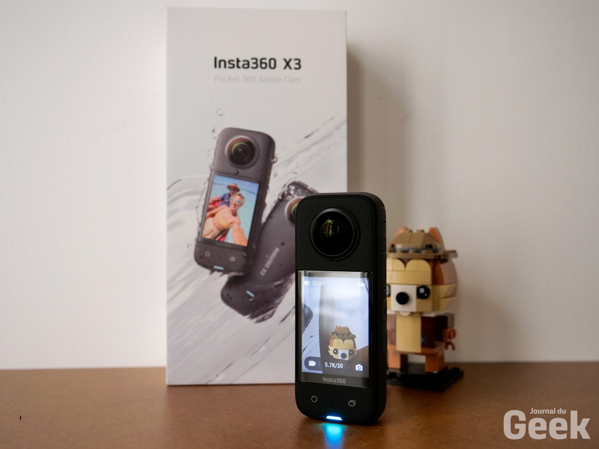 Insta360 X3 : comment tout filmer en appuyant sur un seul bouton - % Objets  du Futur