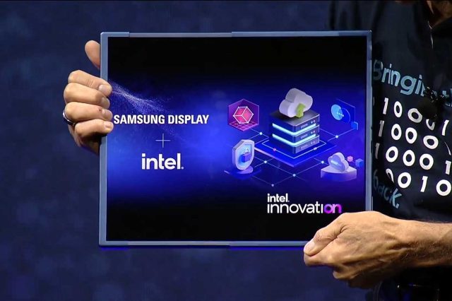 Intel Samsung Display PC coulissant