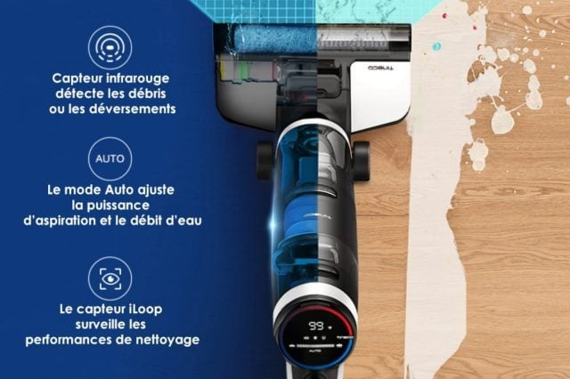 Tuyau De Plancher De Rechange Pour Aspirateur Tineco OneS3 / IFLOOR 3 - Pièce Détachée Originale