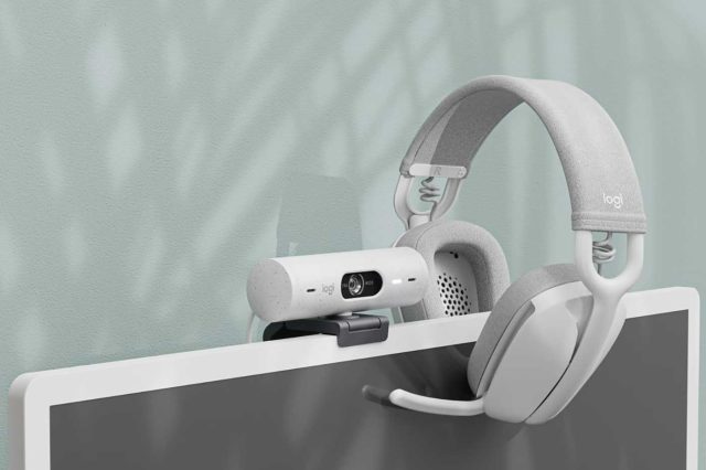 Logitech Brio 500 et Zone Vibe 100