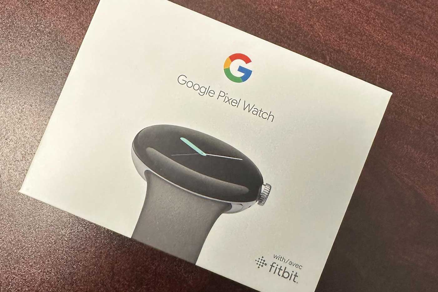 Google Pixel Watch unboxing
