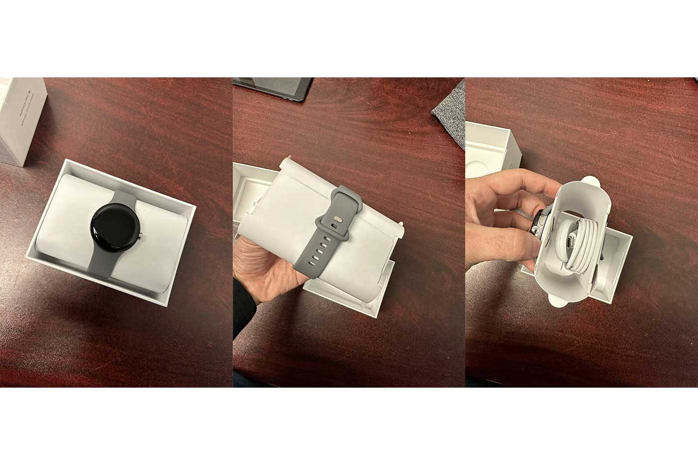Google Pixel Watch : il ne manquait que l’unboxing avant sa présentation