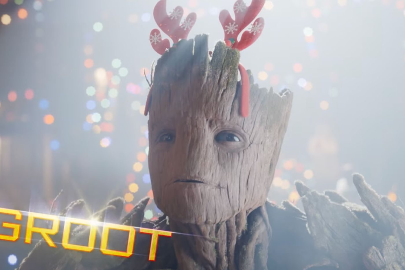 Pull de noël Groot - Pull de Noël officiel Gardien de la Galaxie