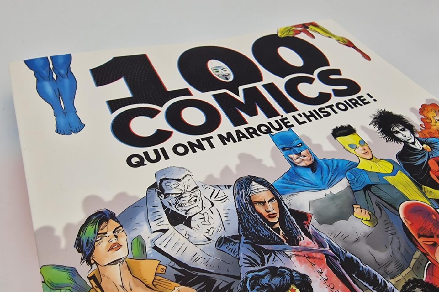 100 comics couverture