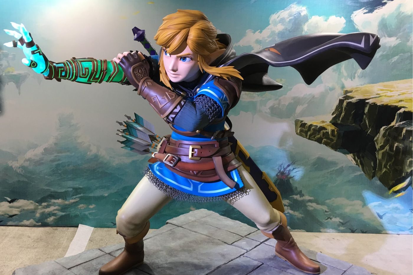 statue link zelda tears of the kingdom