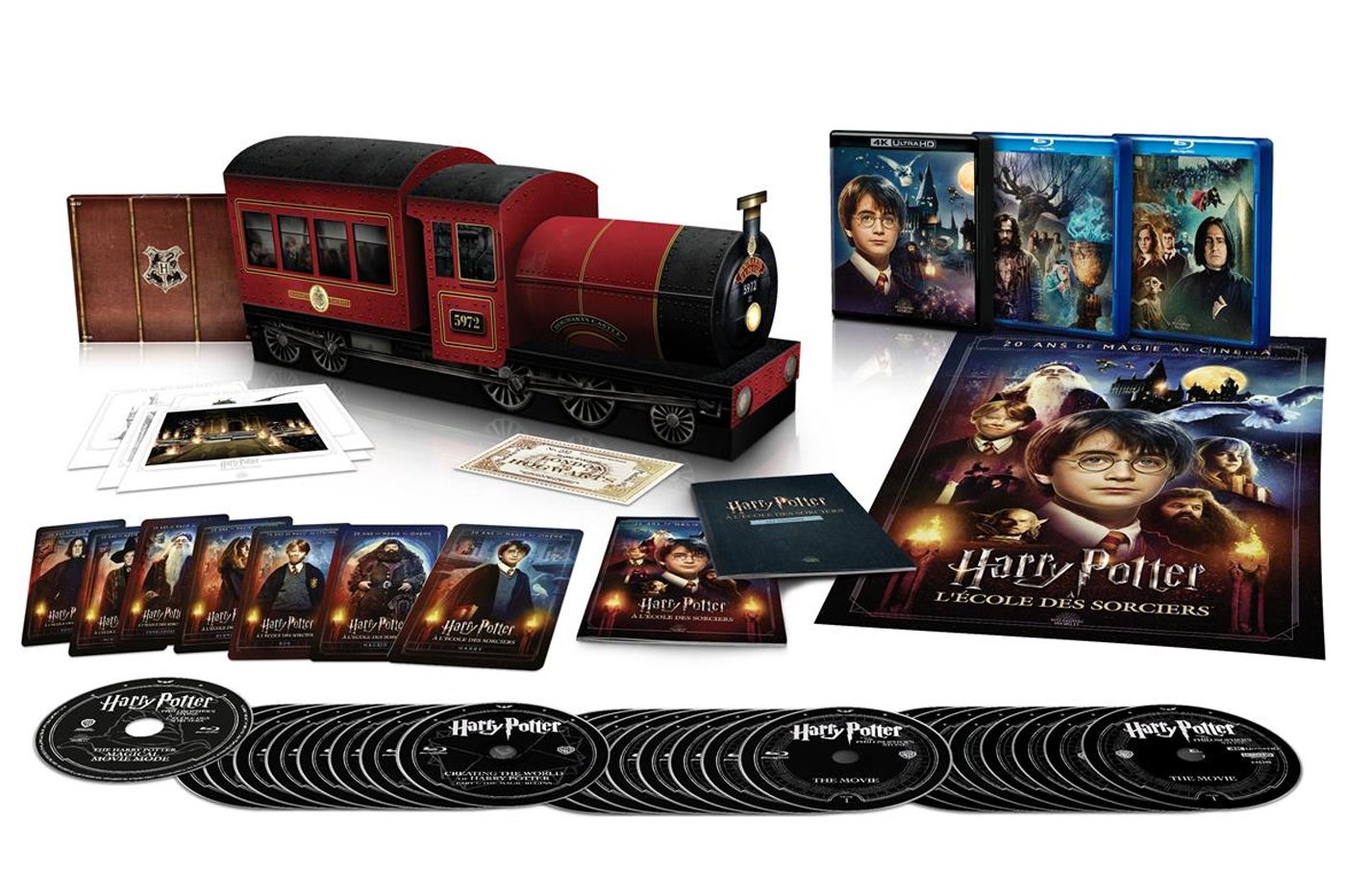 Coffret Blu-Ray Train Harry Potter