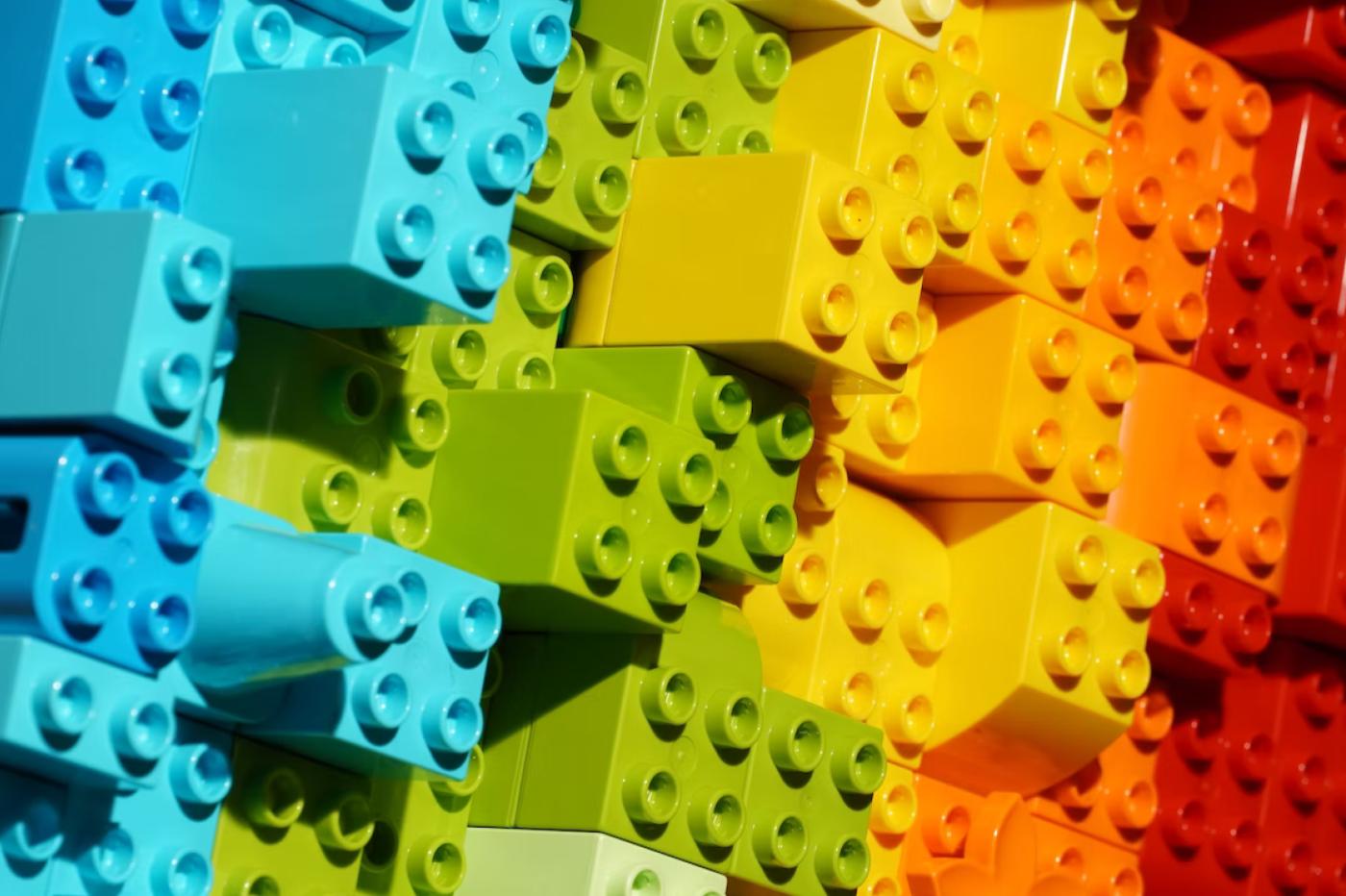 des briques Lego