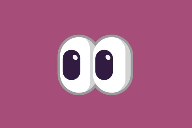 emoji yeux qui roulent