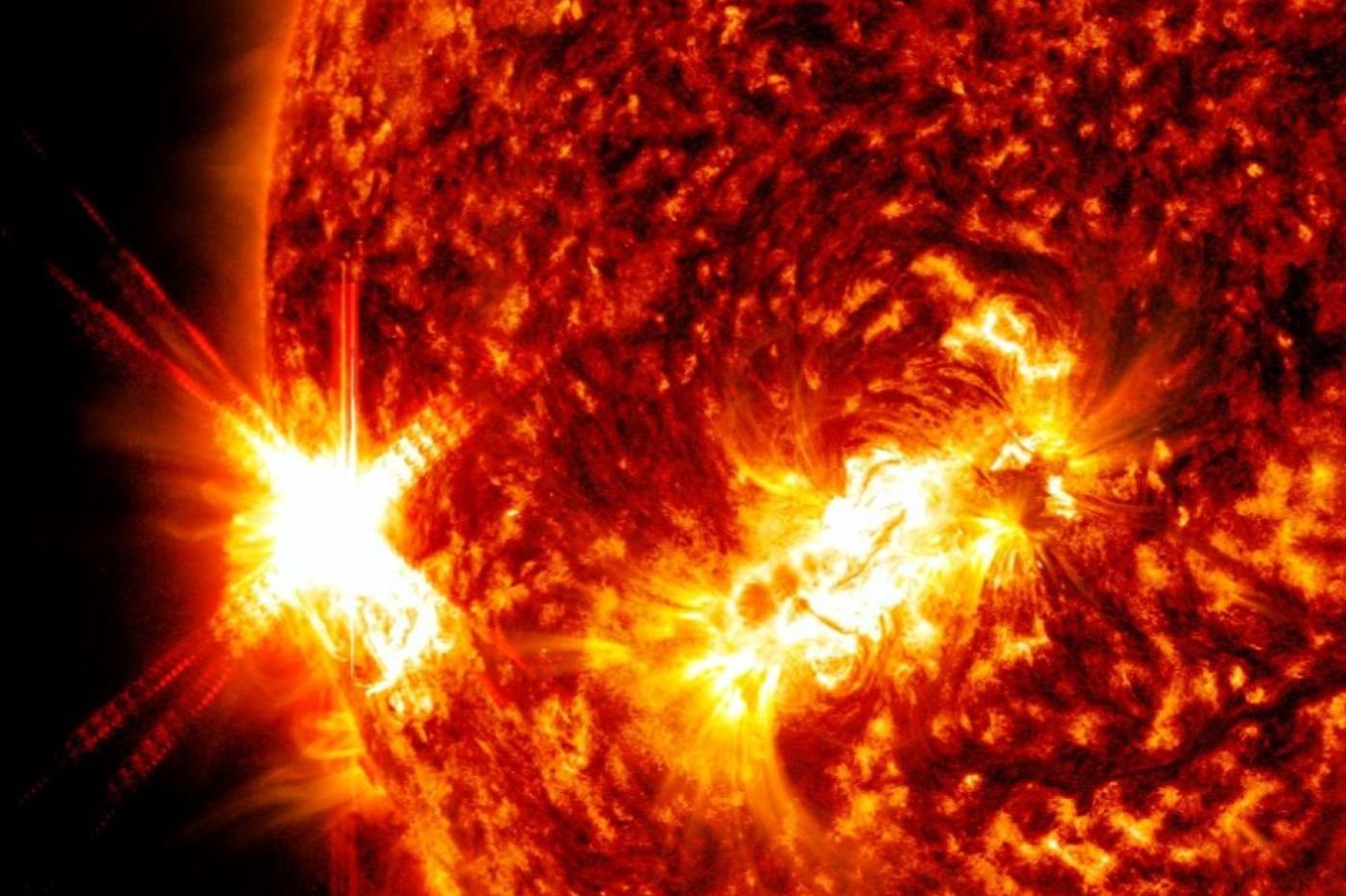 eruption solaire 9 janvier 2023