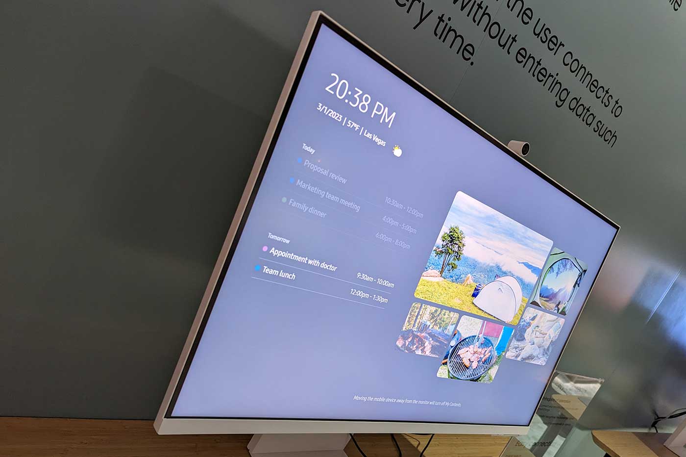 Samsung Monitor M8 CES 2023