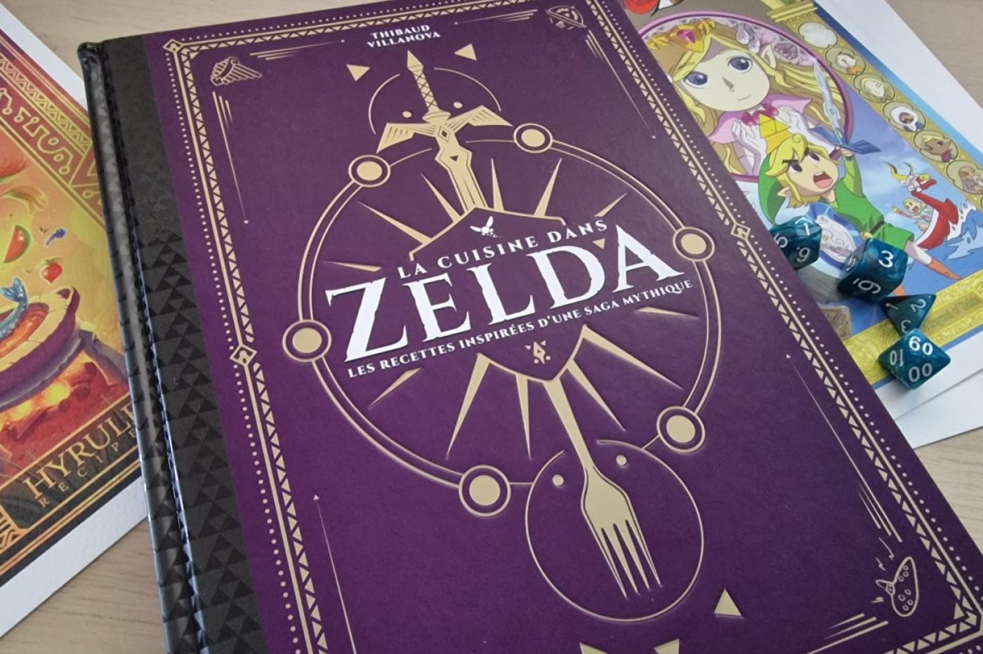 La cuisine dans Zelda Gastronogeek couverture