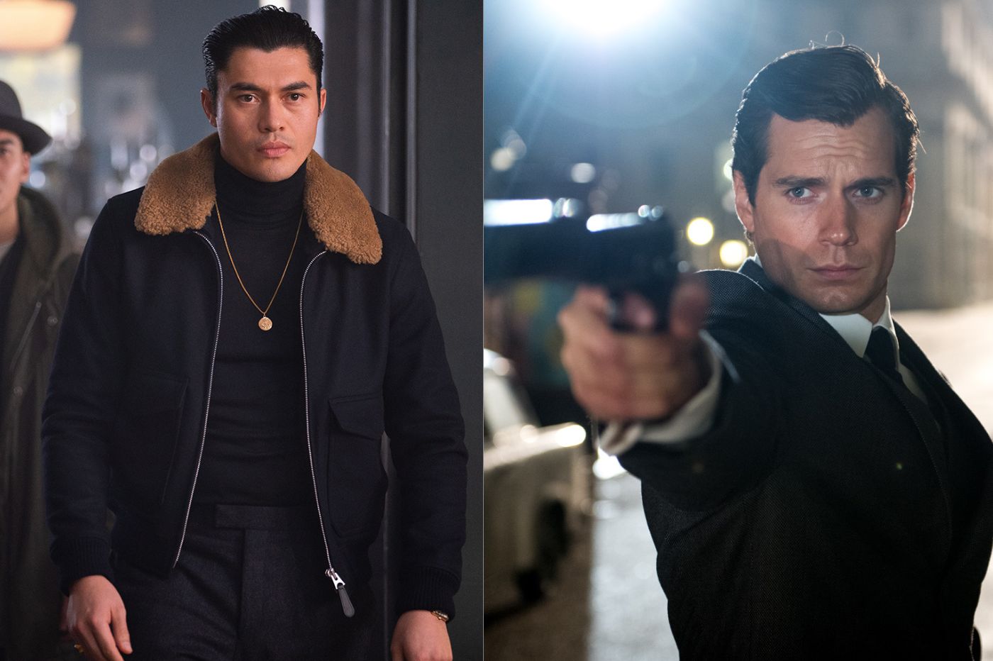 Henry Cavill et Henry Golding