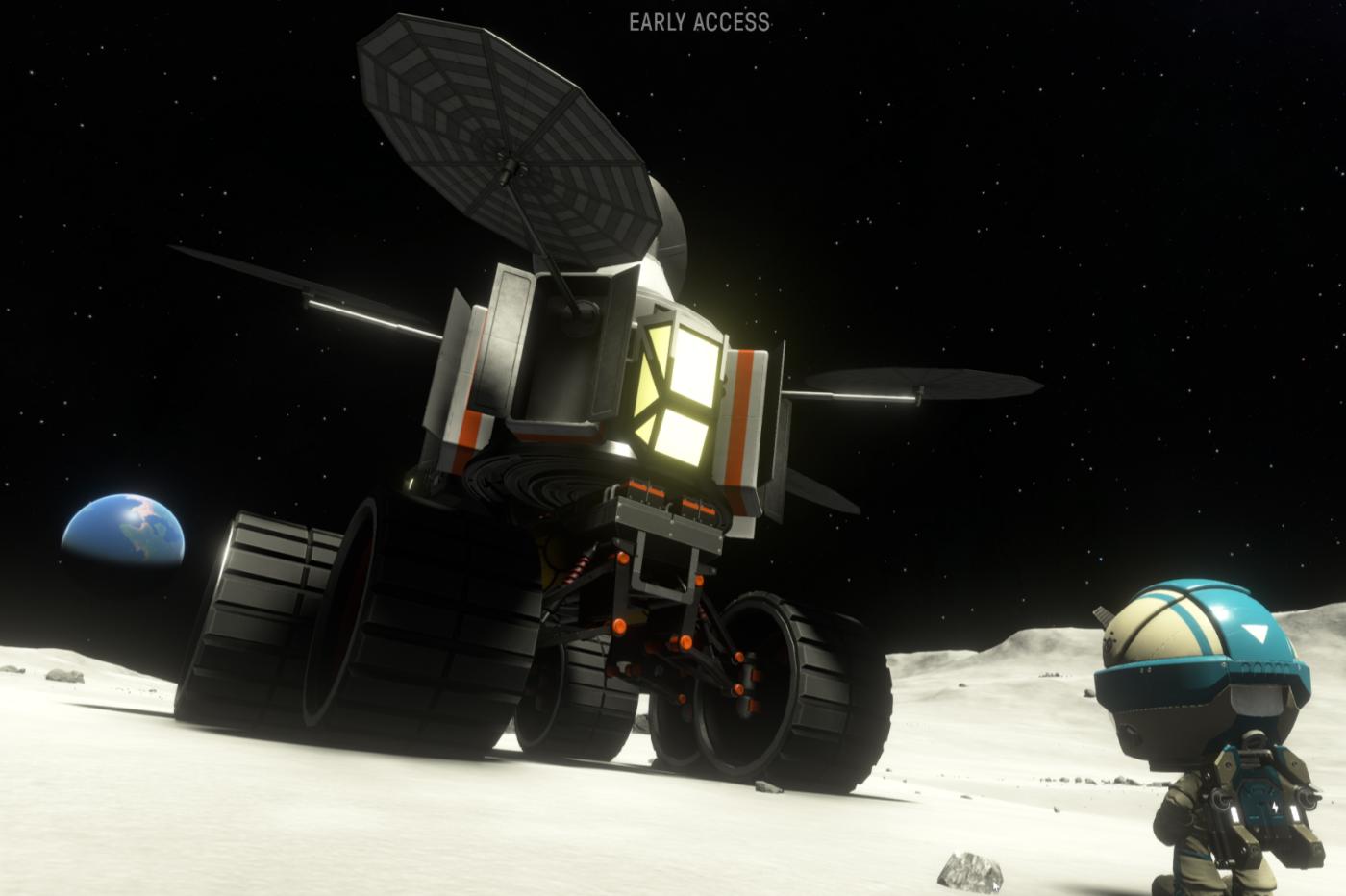 kerbal space program 2 capture d'écran d'un rover