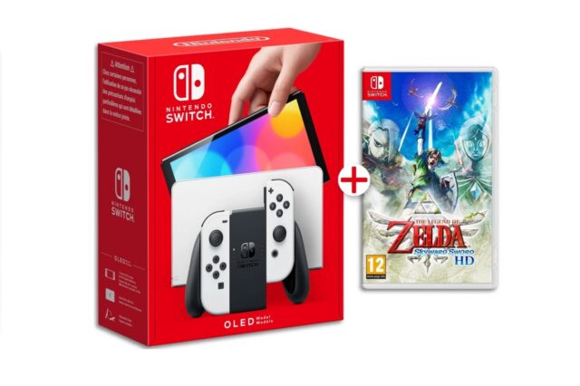 Nintendo Switch OLED The Legend of Zelda Skyward HD