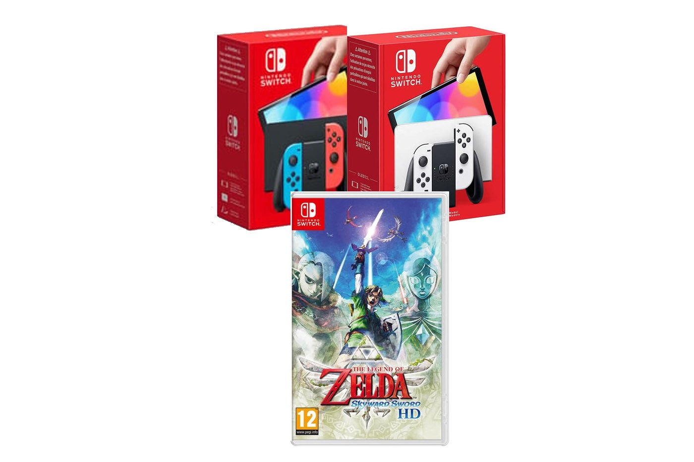 Switch OLED + Skyward Sword HD Offert