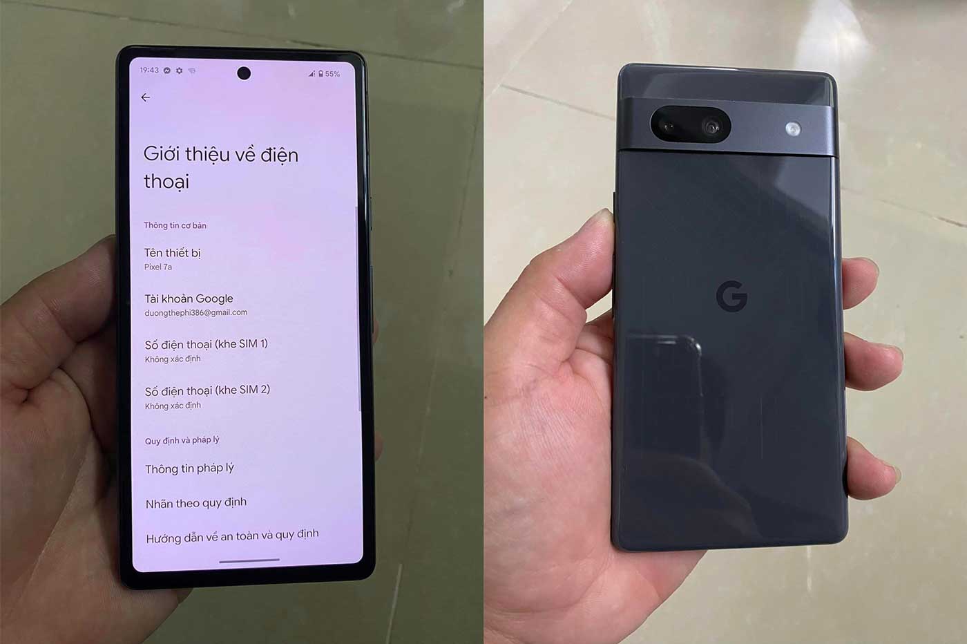 Google Pixel 7a : une prise en main fuite avant l’annonce