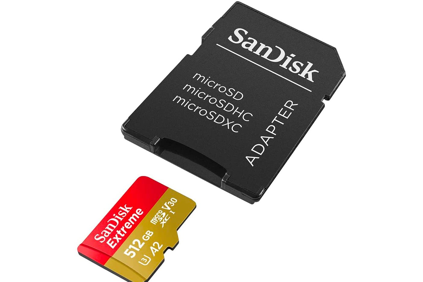 La carte microSD Sandisk A2 Classe 10 idéale pour votre Steam Deck