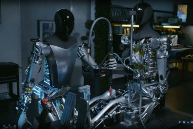 le robot Optimus de Tesla