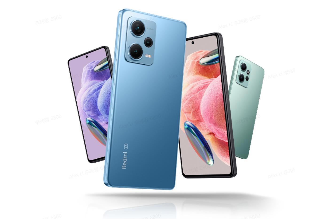 Xiaomi Redmi Note 12 5G 4Go/128Go Bleu - Téléphone portable