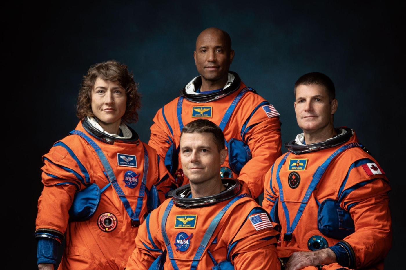 Les astronautes de la mission Artemis II