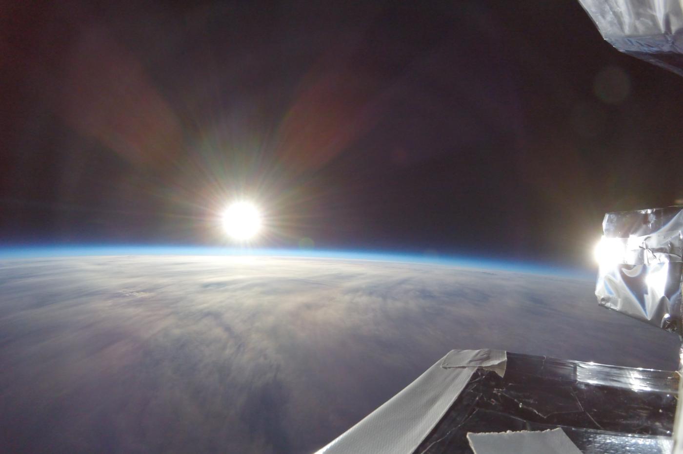 Une photo capturée par le ballon-télescope superbit